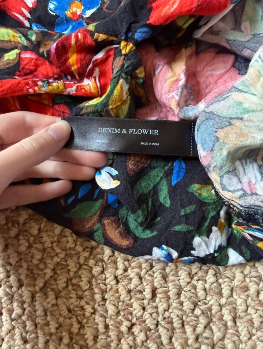 Denim & Flower multicoloured floral shirt - Picture 4 of 5